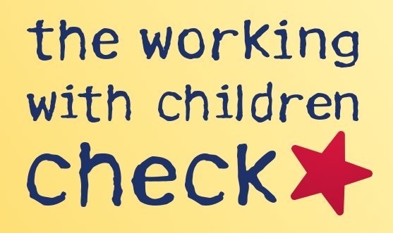 The working with children check logo